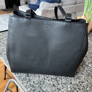 Dagne Dover Allyn Leather Tote (M)